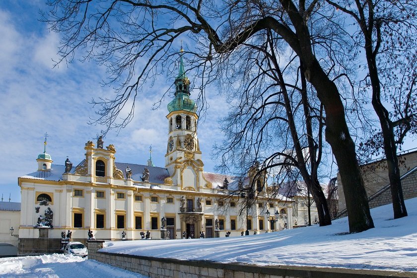 Prague Loreto in winter
