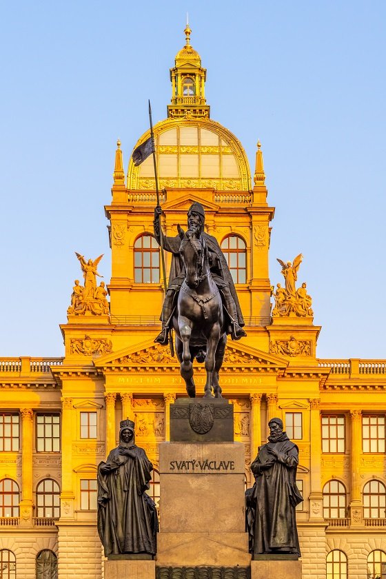 Statue of  St. Wenceslas
