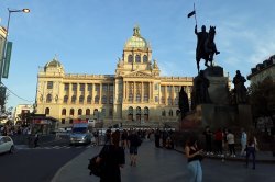 National Museum and St. Wenceslas Statue