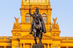 Statue of  St. Wenceslas
