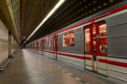 Prague metro
